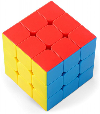 ifrazon 3x3 Highspeed Stickerless Cube Puzzle For Kid Above 6 Year(1 Pieces)