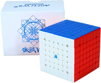 Cuberkart MoYu AoFu 7x7 WR M Magnetic Flagship Stickerless Speed Cube(1 Pieces)