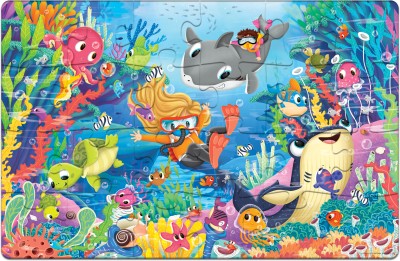 Frank Underwater Adventure Giant Floor Puzzle for Kids(24 Pieces)