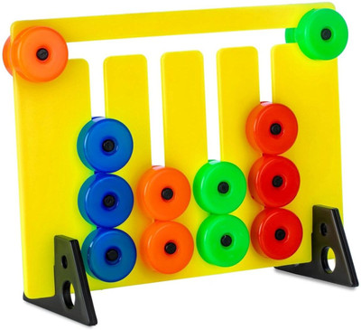 KHASALA BROTHERS Learning Colour And Pattern Matching Montessori Slide Puzzle Game For Kids(1 Pieces)