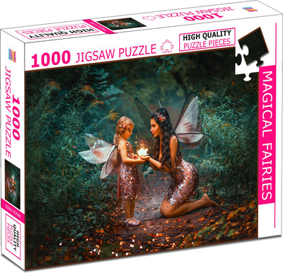 HELLO FRIEND 1000 Pcs Jigsaw Puzzle Magical Fairies(1 Pieces)