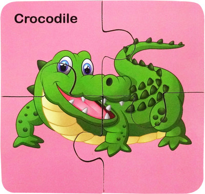 CloudTech Water Animals Jigsaw Puzzle and Insects and Multi-Part Block 4 Pic(6 Pieces)