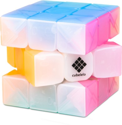 Cubelelo Drift 3x3 Jelly Stickerless Speedcube Magic Puzzle Toy(1 Pieces)