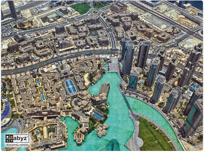 ABYZ View from Burj Khalifa Puzzle Play and Learn(1000 Pieces)