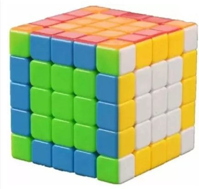 Intelligent Speed cube 5x5 cube high speed stickerless magic rubix cube(1 Pieces)