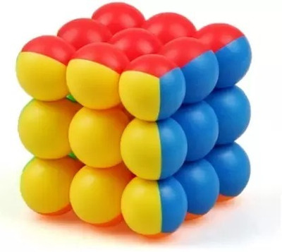 JVTS 3x3x3 Speed Ball Bubble Cube Stickerless Smooth 3 Layer (1 Pieces)(1 Pieces)