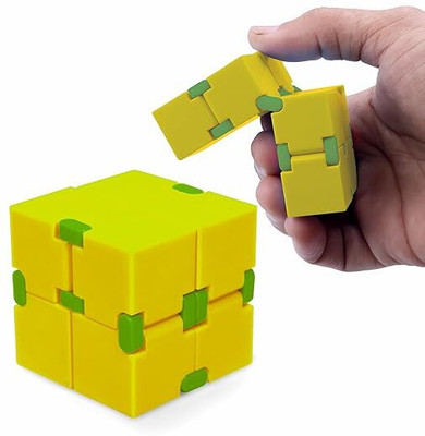 AKFLICKS Infinity Cube Fidget Toy Stress Relieving Fidgeting Game for Kids(1 Pieces)