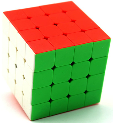 Pulsbery 4X4X4 SPEED CUBE HIGH STAYBILITY,SMOOTH SWING FOR FASTER MOVEMENT(1 MAGIC CUBE)(1 Pieces)