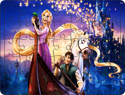 Craftick Frank Tangled Memory Building Puzzle for Kids(35 Pieces)