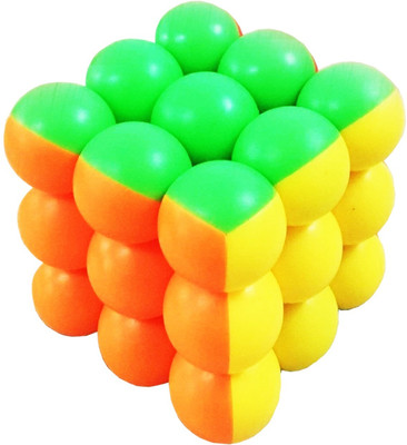 AZEENA High Speed Stickerless 3x3 Cube 1 Pieces(1 Pieces)