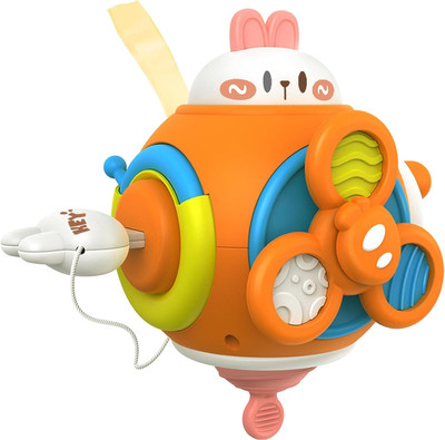 VAALYATOYS 6 in 1 Busy Activity Cube, Activity Cube, Toy for Babies, Baby Motor Magic Cube(1 Pieces)