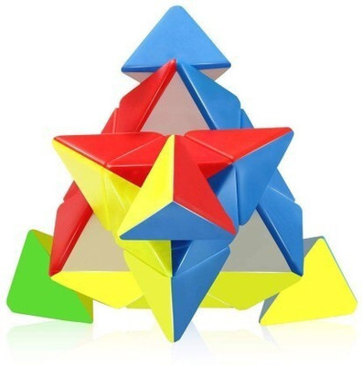 RawMax Pyramid High Speed Cube 3x3 Toy For Kids & Adults | Puzzle Games | Best Gift(1 Pieces)