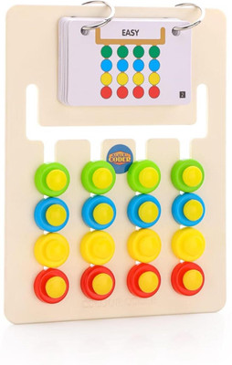VNS Kids Slide Puzzle Game Color & Pattern Matching Learning Toys for 4-8 Years(1 Pieces)
