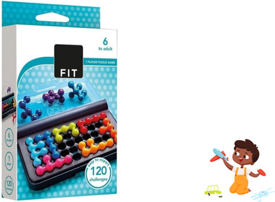 Zuuluzrs Beads Smart Logic Fit Puzzle – 120 Challenges(10 Pieces)