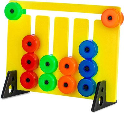 TheRichJD Learning Colour And Pattern Matching Montessori Slide Puzzle Game For Kids(1 Pieces)