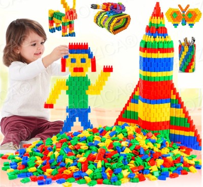 BOZICA 100% Best quality Baby Gift Non toxic Learning educational Building construction(200 Pieces)