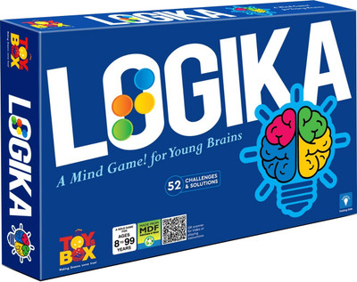 TOYZTREND Logika A Mind Game For Young Brains with 52 Challenges(48 Pieces)
