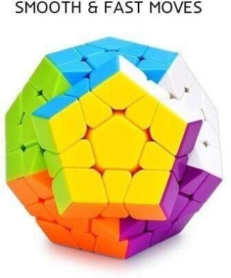 AKTOON TOYS Magnetic Megaminx 3x3 Cube Professional Stickerless Speed cubs(1 Pieces)