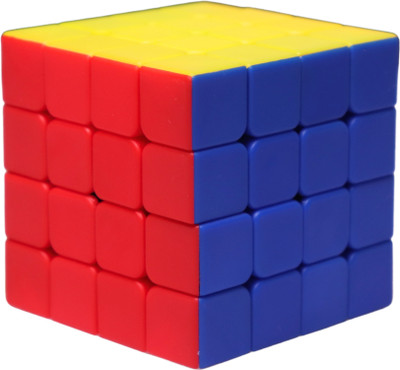 Toy Cloud High-Quality Sticker-less 4x4 Magic Rubik's Cube, Smooth Turning Puzzle Toy(1 Pieces)