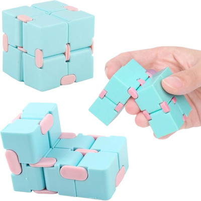 Trivha Enterprise Infinity Cube Fidget Toy, Stress Relief, Fun Gadget for Kids & Adults(1 Pieces)