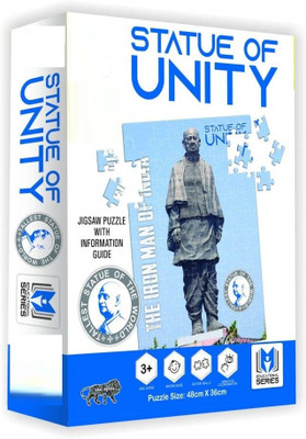 zokato Statue of Unity Cardboard Jigsaw Puzzle Multicolor(108 Pieces)