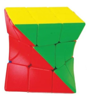 SHIVA Cube King 3x3 Twister Speed Cube for Kids 3D Brain Teaser Puzzle.(1 Pieces)