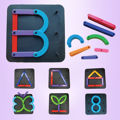 PlayMagic DIY Plug N Learn|Stage Based Learning|Educational&Creativity|Improves Vocabulary(31 Pieces)