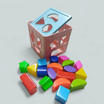 Dorytoys New_Early Skills Shape Puzzle Box(1 Pieces)