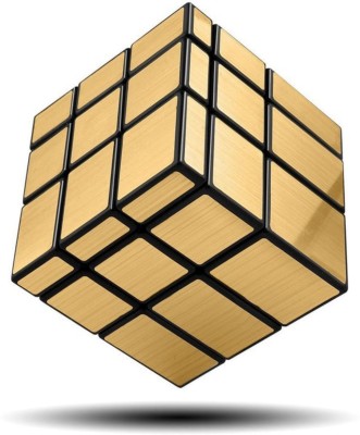 Mubco 3x3 Golden Mirror Cube High Speed Magic Puzzle Cube Toys for Children & Adults(1 Pieces)