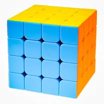 RutuFF High Speed Cube 4x4x4 Stickerless Puzzle For 14 Years And Up(1 Pieces)