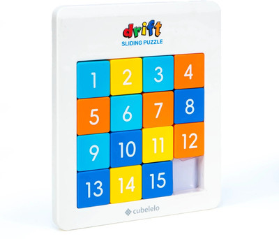 Cubelelo Number Sliding Puzzle 4x4 (Magnetic)(1 Pieces)