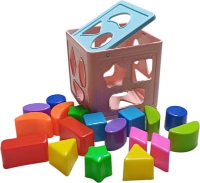 Dorytoys New_Colorful 3D Shape Cube for Children(1 Pieces)