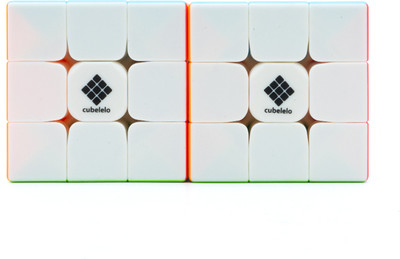 Cubelelo Drift 3x3 Stickerless Combo (Pack of 2)(2 Pieces)