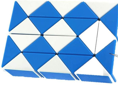 TheToyBunch Magic Snake Cube Block Puzzle Of 24 Blocks Geometric Shape Twisting Toy for Kids(1 Pieces)