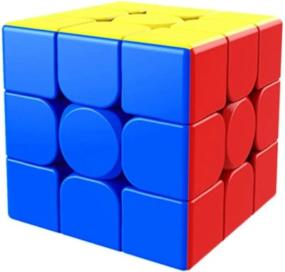 Pulsbery 3X3X3 SPEED CUBE HIGH STAYBILITY,SMOOTH SWING FOR FASTER MOVEMENT(1 MAGIC CUBE)(1 Pieces)