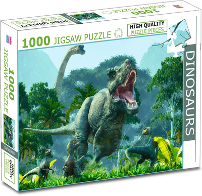 HELLO FRIEND 1000 Pcs Jigsaw Puzzle Dinosaurs(1 Pieces)