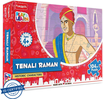 FUNSKOOL Play & Learn Tenali Raman(104 Pieces)