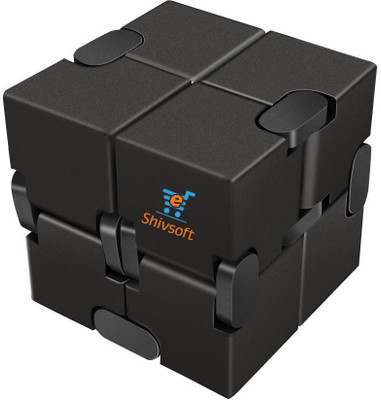 Ya Qi Li Cube Fidget Toy for Kids and Adults Relaxing Black 103(1 Pieces)