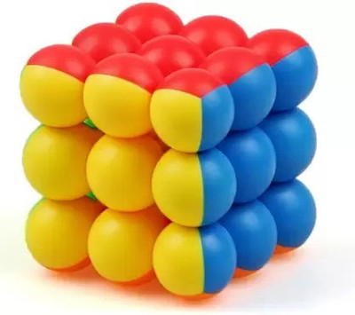 DDTOYS Bubble Cube High Speed Ultra Smooth Round Ball 3x3x3 Magic Cube (1 Pieces)(1 Pieces)