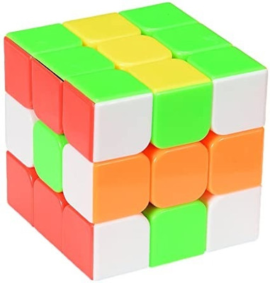 YAYKID 3X3 Magic Cube Anti-Stress High Speed Stickerless Cube For mKid & Adult(1 Pieces)