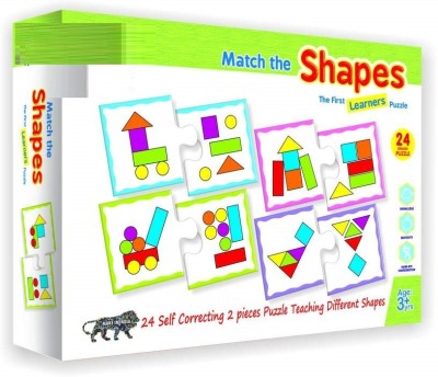 zokato Jigsaw Puzzle Match The Shapes for Kids.(48 Pieces)