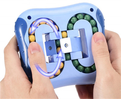 NH WORLD IQ BALL Handheld Fingertip Toy Magic Puzzle Rotating Bean Educational Toy(1 Pieces)