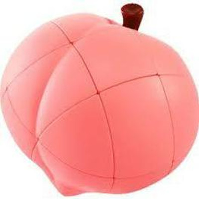 Tiny Tales Fruit 3x3x3 Magic Cube Educational Cube Toy Style: Peach(1 Pieces)