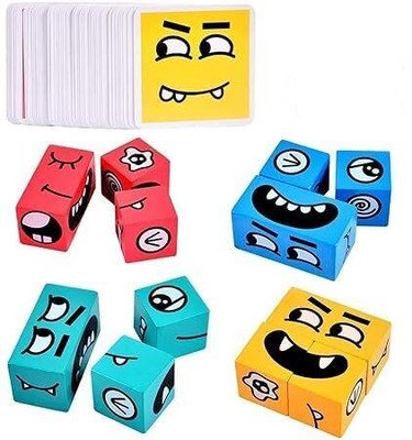 Ruffo Colorful Puzzle for Kids – Expression Learning Toy(1 Pieces)