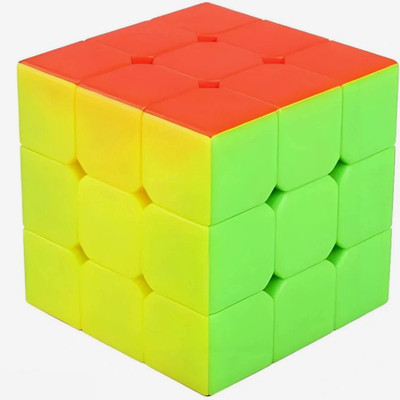 Summer Trails 3x3 Stickerless Speedcube for Kids & Adults(1 Pieces)