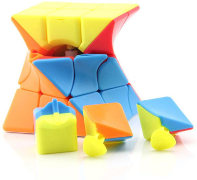 Intelligent Drift Twisty 3x3 Stickerless Magic Cube 6201(1 Pieces)