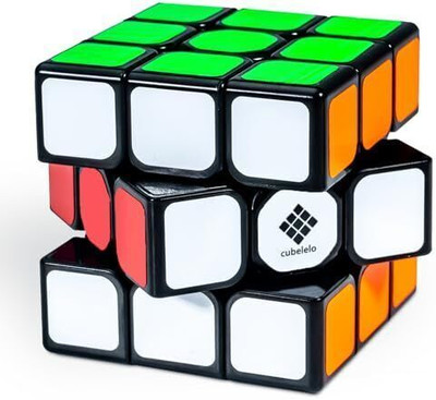 Cubelelo Drift 3x3 Black Speedcube Beginner Cube for Kids Adults upgrade Design(1 Pieces)