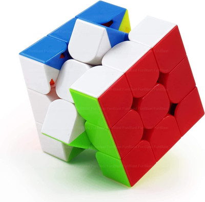 TRIMMO 3x3 Cube for Kids, Speed Cube Puzzle for Kids & Adults(1 Pieces)