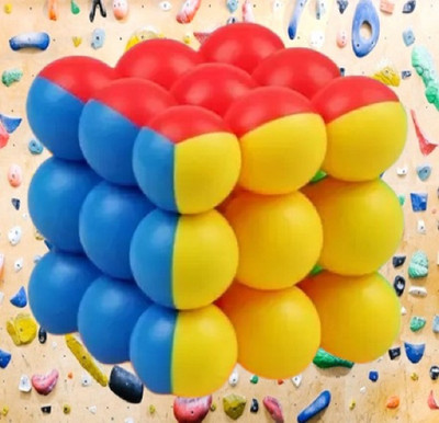 JSK 3x3 Round Ball High Speed bubble Cube Stickerless ultra smooth(1 Pieces)