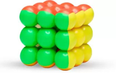 Tiny Tales Round Ball 3x3x3 Magic Cube 3 Layer(1 Pieces)
